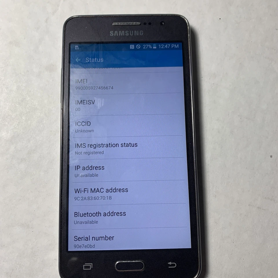 Samsung Galaxy Grand Prime - TRACFONE - GREAT CONDITION - Image 4 of 4