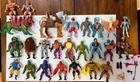 Vintage 1980s Master of the Universe MotU He-Man figurines x 23 & accessories