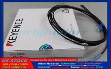 New Keyence Pair FU-7F FU7F Straight Thrubeam Transmissive Fiber Optic Unit. E3