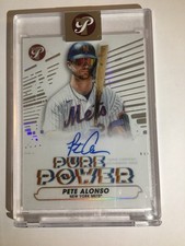 2022 Topps Pristine Pure Power Pete Alonso #PPA-PA Auto