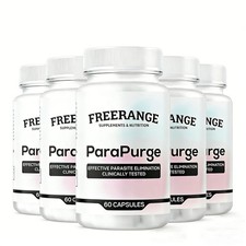 FreeRange ParaPurge Advanced Parasite Cleanser 60-300 Capsules Para Purge New