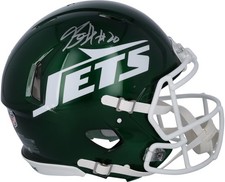 Breece Hall New York Jets Autographed 2024 Speed Authentic Helmet
