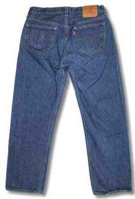 Vtg 1980's Levi's 501 Jeans tag 35x30 FIT: 31.5 x 27.5 Made in the