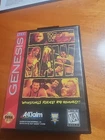 WWF RAW [Sega Genesis, 1994] COMPLETE w/ Case & Manual TESTED Raw Is War CIB VTG