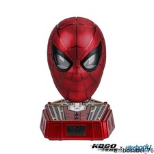 Marvel 1:1 Iron Spider Helmet wearable Electric Blink Bluetooth Speaker Base Toy
