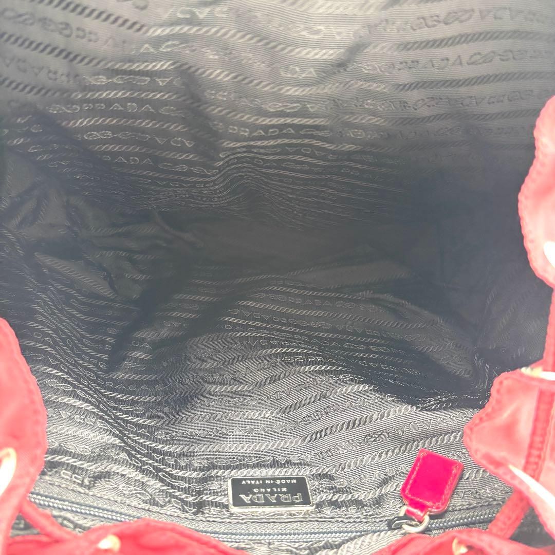 Excellent Condition Prada Backpack Bag Triangle L… - image 8