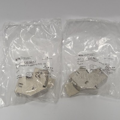 BTR Netcom 1309A1-I Cat 6 E-DAT Module 8(8) 90 Gr Lot Of 2