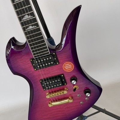 Factory Mockingbird Electric Guitar Trans Purple active pickups Bone Nut fast