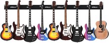 Guitar Wall Mount Hangers Holder Organizer Display Metal, Holds 10 Basses