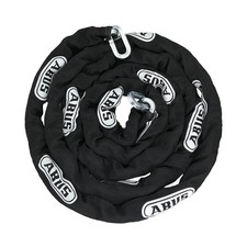 Silver Chain Lock Theft Deterrent Heavy Duty Hardened Steel Security Chain