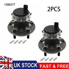 2X REAR WHEEL HUB & BEARING KIT PAIR FOR FORD FOCUS MK2 2004-2012