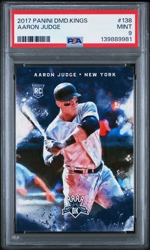 2017 Panini Contenders Aaron Judge #108 PSA 9 Mint RC Yankees