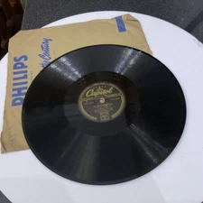78rpm Shellac 78 Record Capitol Nat King Cole Blue Gardenia CL 14009