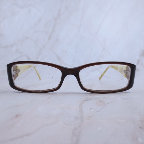 Vogue Eyeglasses Frame VO 2595-B 1665 Women's Brown Beige Full Rim 50-15-130