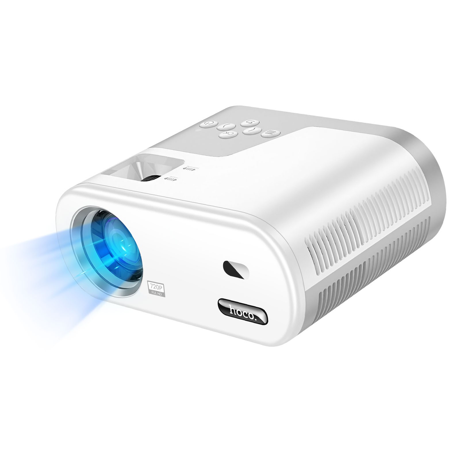 Videoprojecteur Android HD 720p avec WiFi et Bluetooth couleur noir