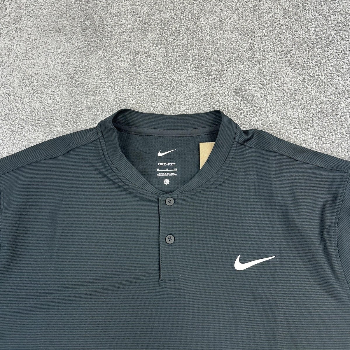 nike men's vapor textured blade golf polo