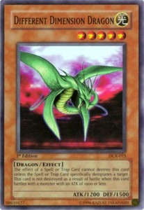 Different Dimension Dragon DCR-015 Super Rare - Dark Crisis