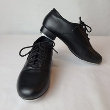 Stelle Tap Shoes Boys Oxford-style Lace Up Size 2M PU Leather Vegan Leather