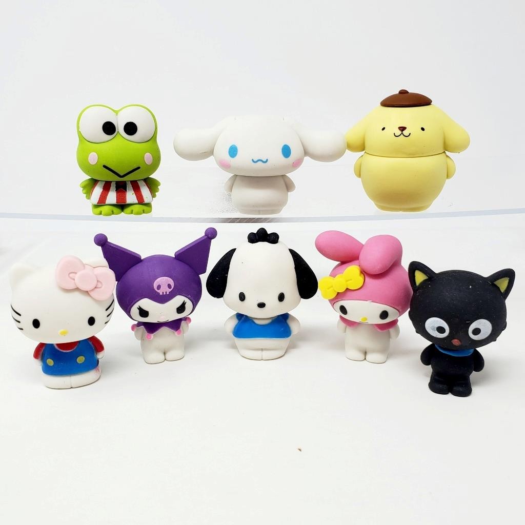 HELLO KITTY and Friends Puzzle Palz : Complete Set of 8 - NEW