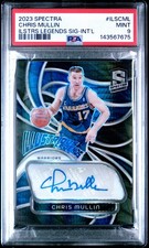 PSA 9 Chris Mullin 2023-24 Spectra Illustrious Legends AUTO International /10