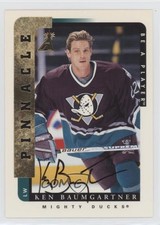 1996-97 Pinnacle Be A Player Auto Ken Baumgartner #32 Auto n3t