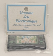 RARE Vintage Japanese Eraser Electronic Game & Watch Style Ski Lenticulaire New