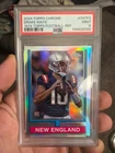 2024 Topps Chrome 1974 Topps Football DRAKE MAYE Refractor #74TF-3 RC PSA 9