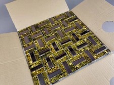 Stock Clearance New Mosaic Tile Sheet Amber/Gold 200 Sheets Available