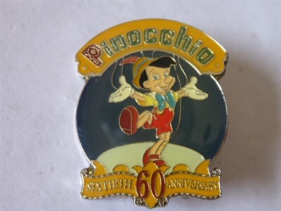 【287】ピノキオ様 Disney Trading Pins 2857 Disney Gallery - Pinocchio - 60th