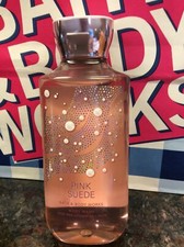 Bath Body Works Pink Suede Body Wash 10 oz Shower Gel