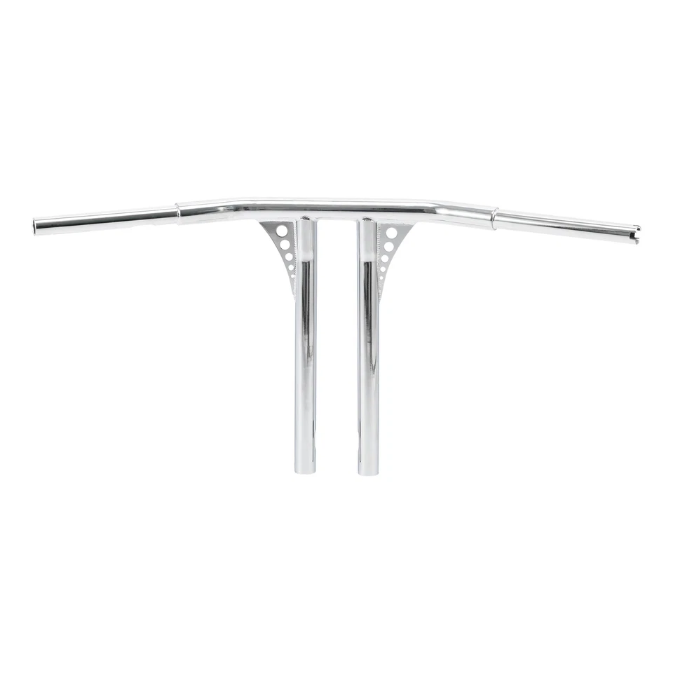 Manillar de barra en T de 16" de elevación 1-1/4" apto para Harley Heritage Softail Dyna Street Bob Foto 3 de 4