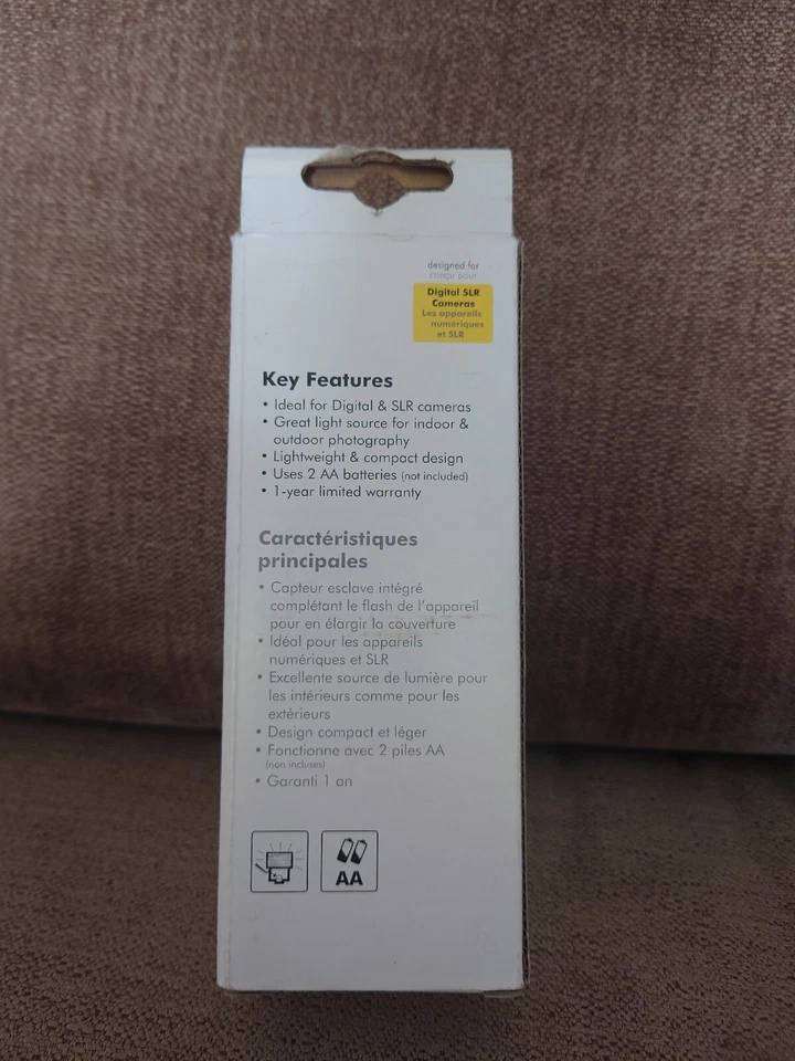 Xit Digital Slave Flash with Camera Bracket XTCF1BRK Working  - Image 4 of 4