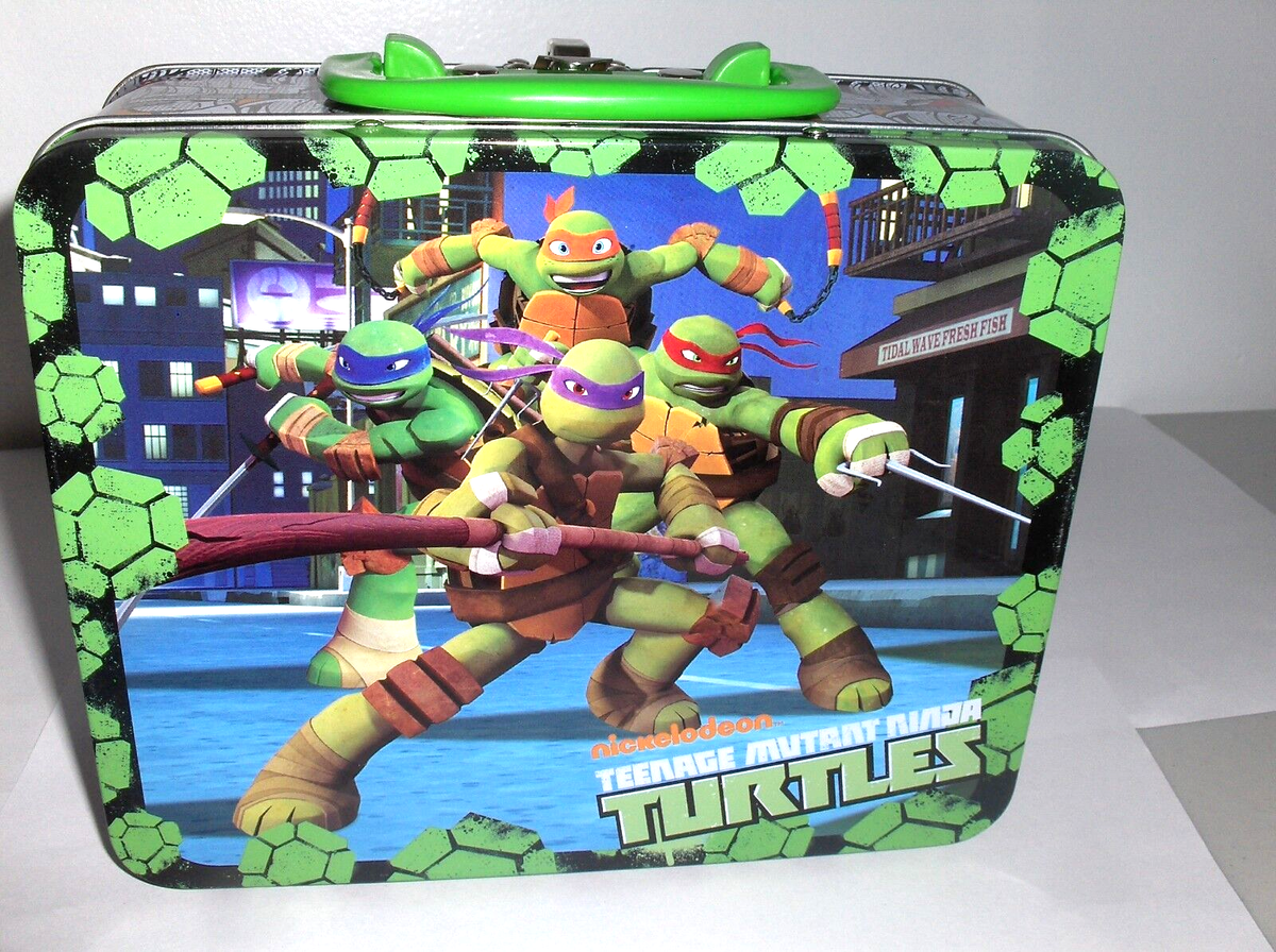 ヒーローズサンプル TURTLES-TEENAGE MUTANT NINJA`2012`NICKOLODEON-METAL LUNCHBOX`NOS
