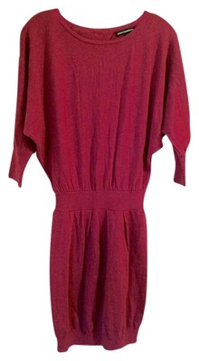 strapless open back dress Rose Pink Tutu Sweater Dress 3T