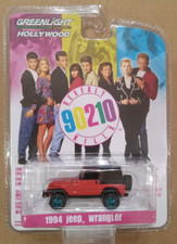 Greenlight Coll. Hollywood Beverly Hills 90210 1994 Jeep Wrangler Green Machine