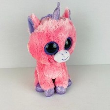 Ty Beanie Boos Magic Unicorn Beanie Stuffed Animal Kids Collectible Girls Boys