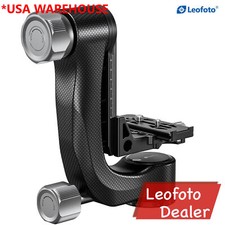 Leofoto PG-3 Carbon Fiber Gimbal Head /ARCA Tripod Head for Camera