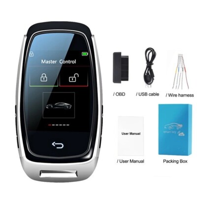 CF920, Universal Fernbedienung Smart Autoschlüssel LCD Display Schlüsselloser Zugang Auto Lock Unlock