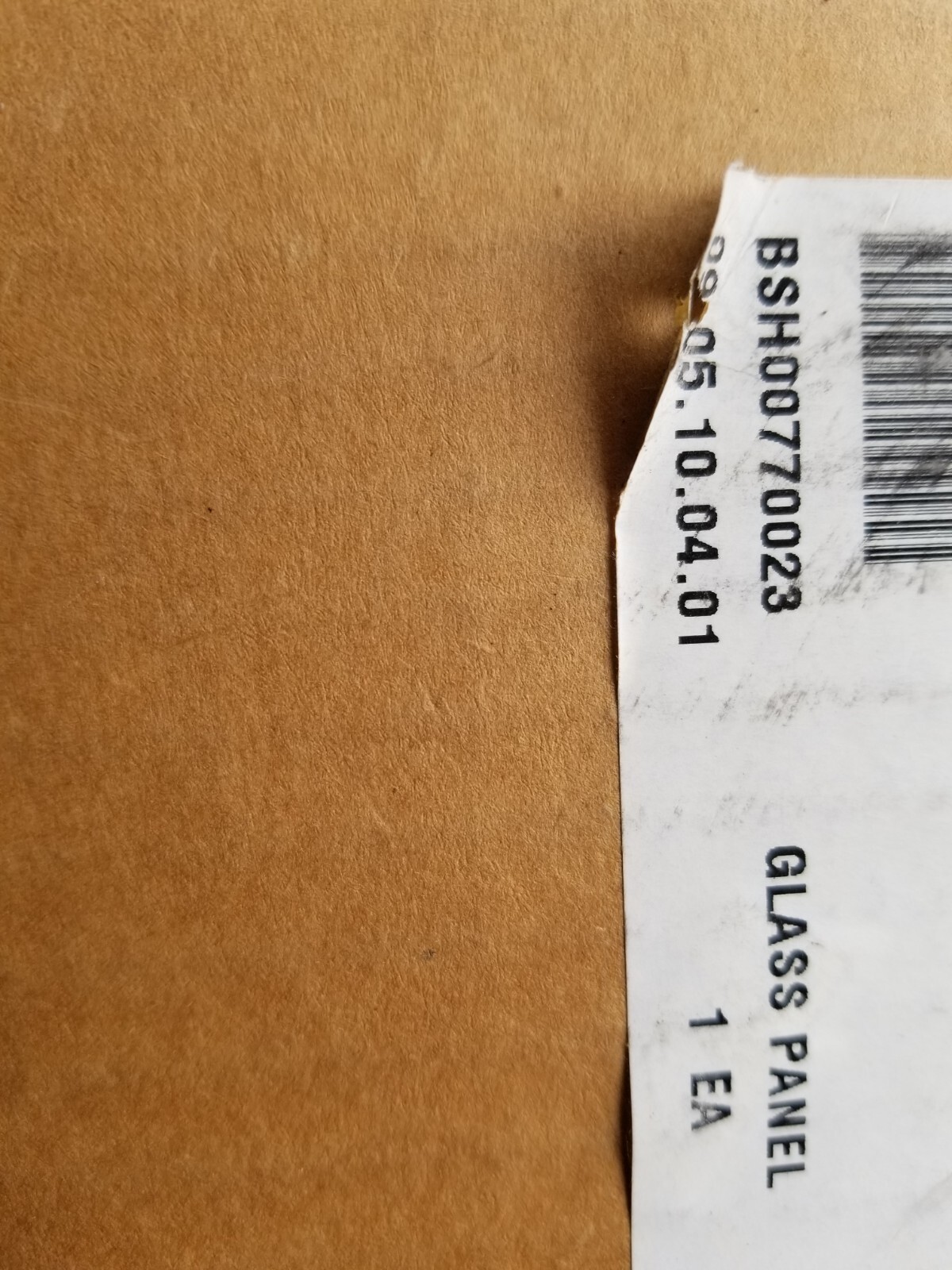 Bosch 00770023 Replacement Glass Panel