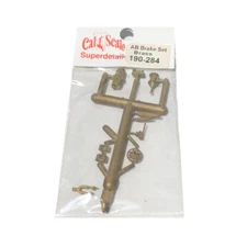 Cal Scale 190-284 Air Brakes Westinghouse "AB" Brass Set HO Scale