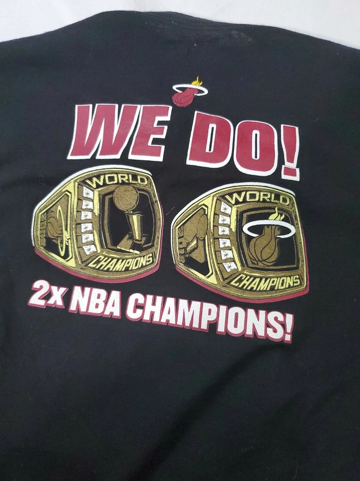 Miami Heat Got Rings Tshirt Size Medium  - Image 3 of 4