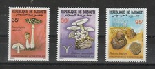 9290 Dschibuti Pilze 488-90 postfrisch