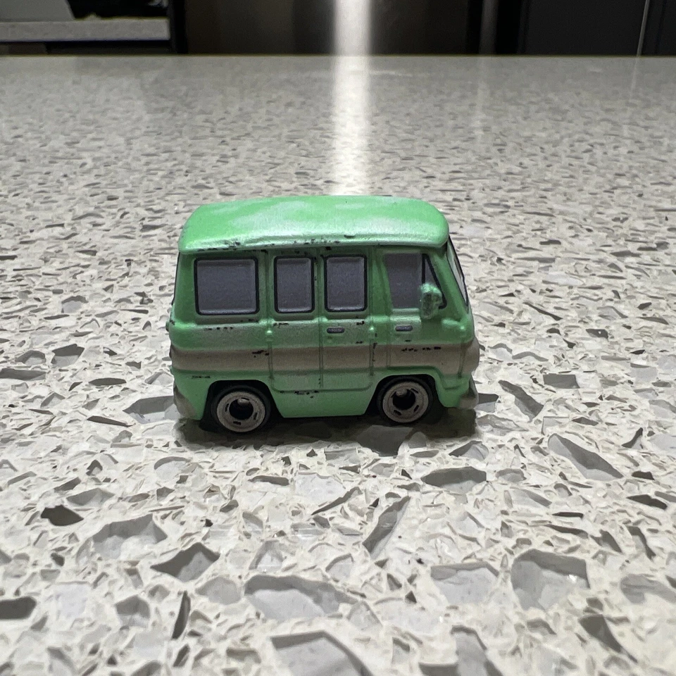 Disney Pixar Cars - Mini Racers - Polvoriento Rust-eze Van Dodge - ¡Nuevo! Foto 4 de 4