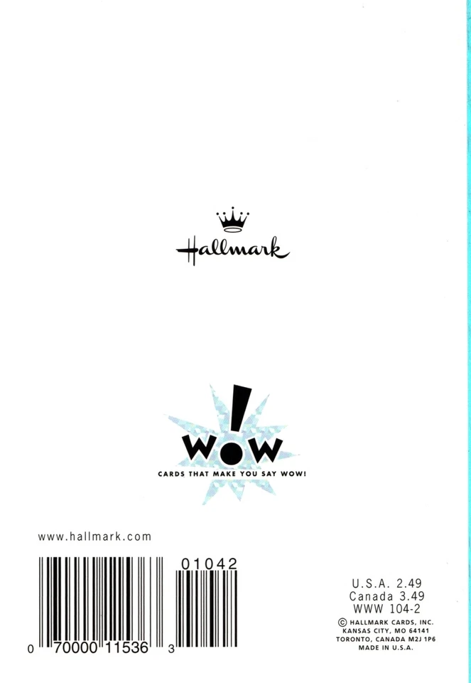 Tarjeta de felicitación Happy Birthday Lover You Are Music In My Life Hallmark  Foto 3 de 3