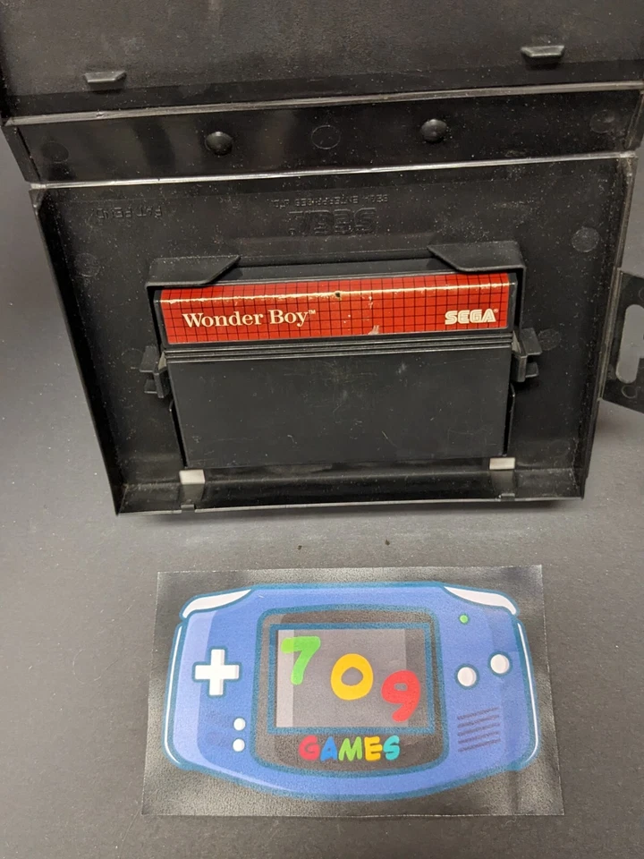 Wonder Boy (Sega Master System) CIB COMPLETE - Image 3 of 4