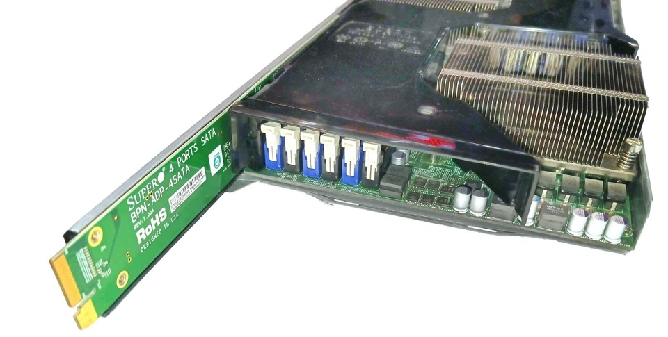 SuperMicro SuperServer X8DTT-HF+ 1RU CHASSIS +DUAL XEON X5650 + BACKPLANE H/S - Image 3 of 4