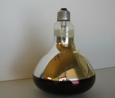 REFLECTOR 250 WATT INFRARED GENERAL ELECTRIC HEAT BULB WORKS GOOD 120 VOLT