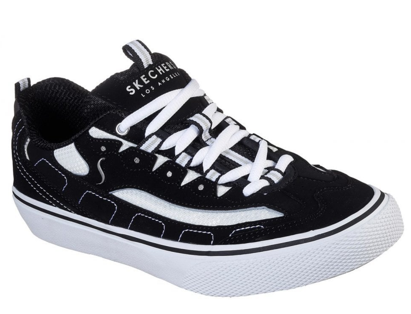 skechers white womens trainers