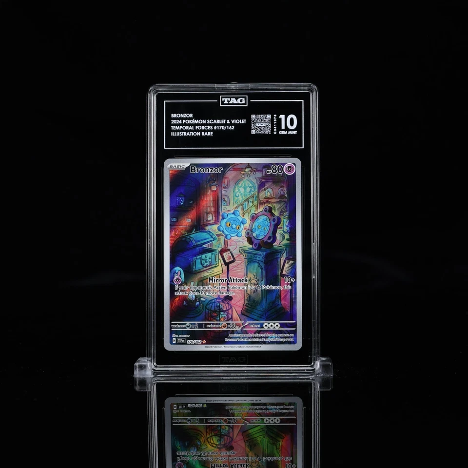 Bronzor 170/162 SV05: Temporal Forces IR Illustration Rare - TAG 10 - Image 3 of 4