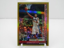 ANTAWN JAMISON 2005-06 BOWMAN CHROME DP & PROSPECTS GOLD REFRACTOR 34/50 WIZARDS